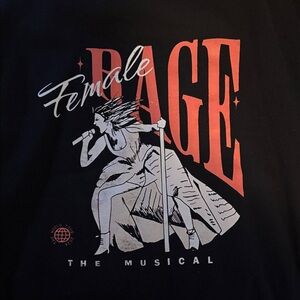 Taylor Swift : Female Rage The Musical crew neck